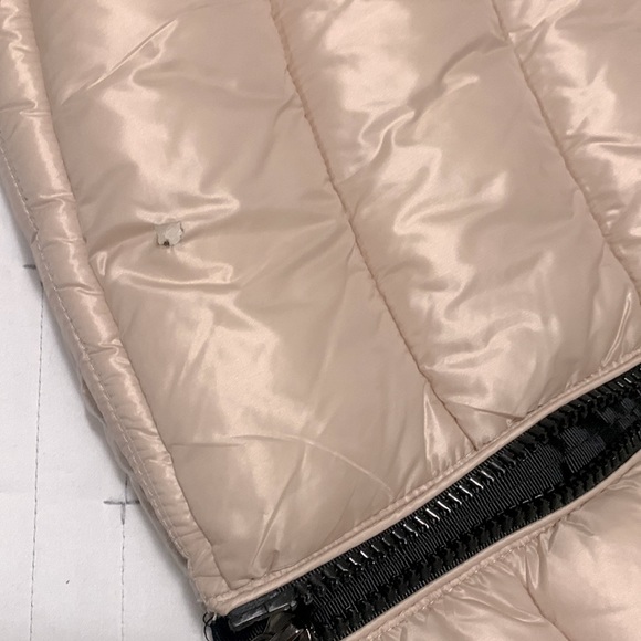 JACKET WITH REAL FUR TRIMMING - PUFFER - Picture 8 of 9